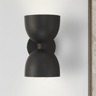 Hunter Erling 2-Light Wall Sconce - Modern, Contemporary, Transitional - Living Room, Hallway, Bedroom or Accent Lighting