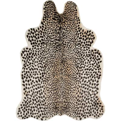 Erin Gates by Momeni Acadia Animal Print Faux Hide Area Rug