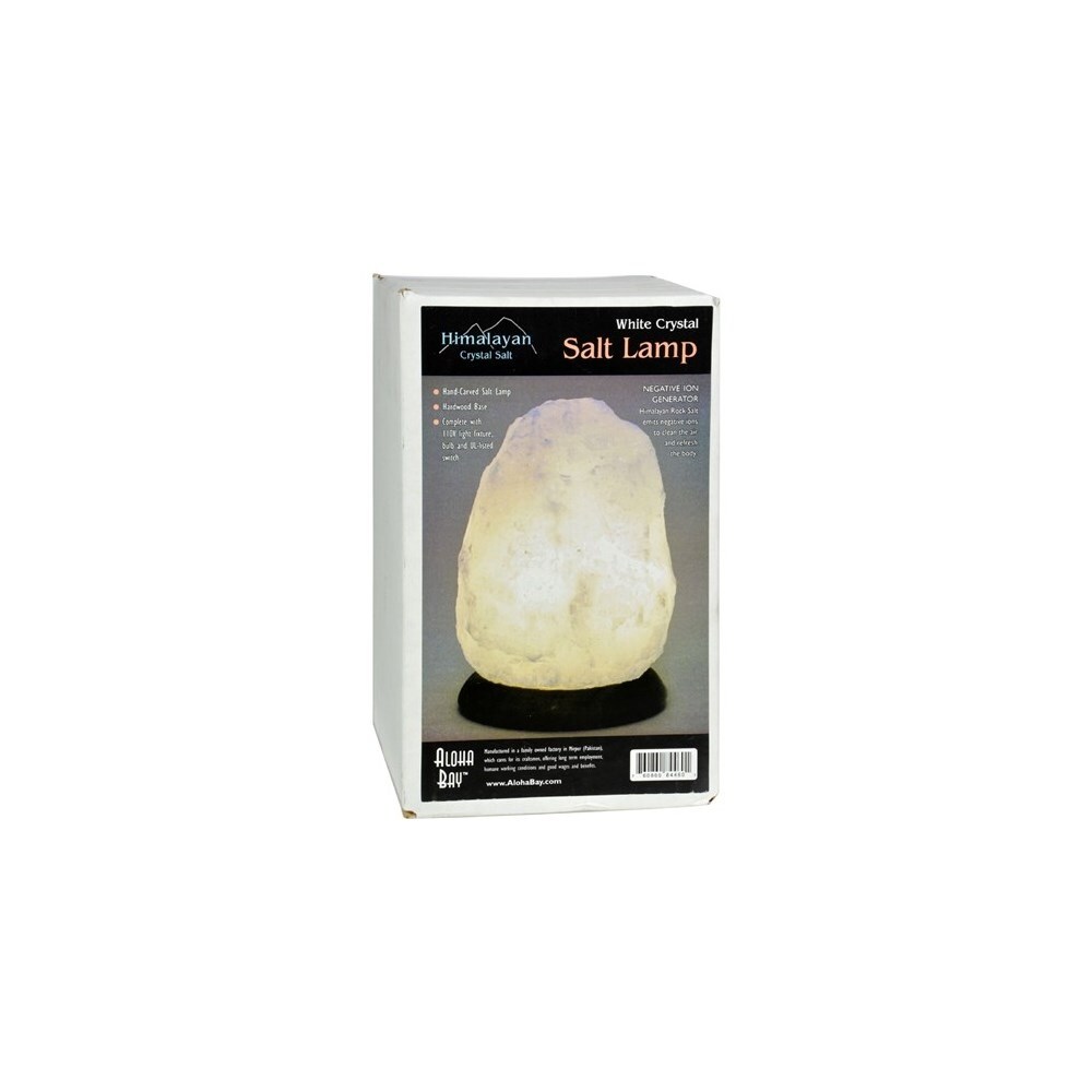 White crystal salt lamp store
