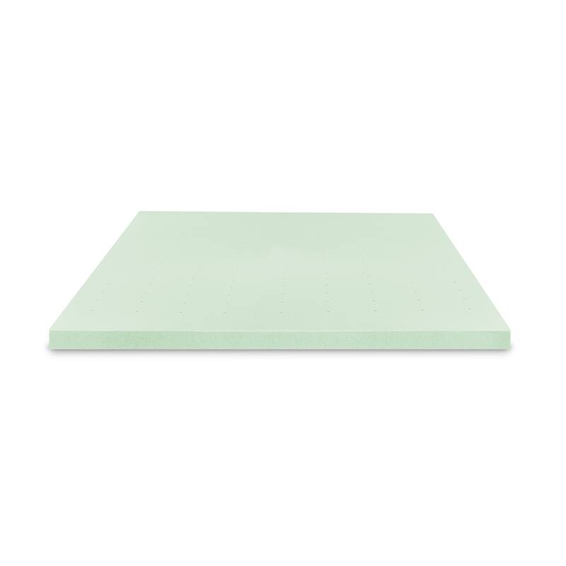 Bodipedic Green Tea Infused Memory Foam Mattress Topper