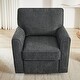 preview thumbnail 32 of 41, 360° Swivel Chair Armchair Swivel Sofa Chair with Side Pockets for Living Room, Bedroom, Office and Hotel