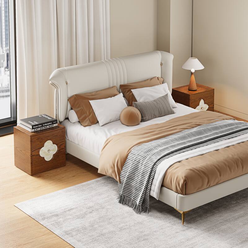 19.6'' W Nightstand With Storage, Bedside Table, Accent Cabinet With Door