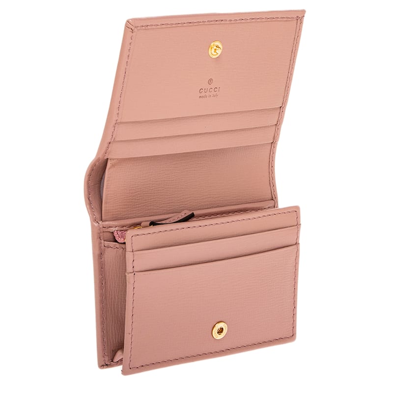 Gucci Crystal Detailed Horsebit 1955 Card Case Wallet