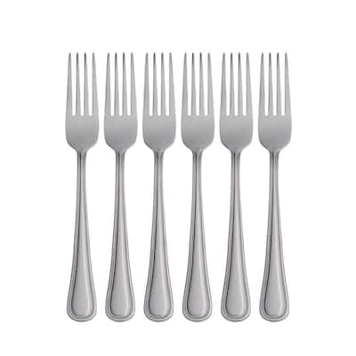 Oneida Tress Mirror Everyday Dinner Forks, Set Of 6