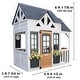 preview thumbnail 8 of 7, KidKraft Lantana Lane Wooden Playhouse