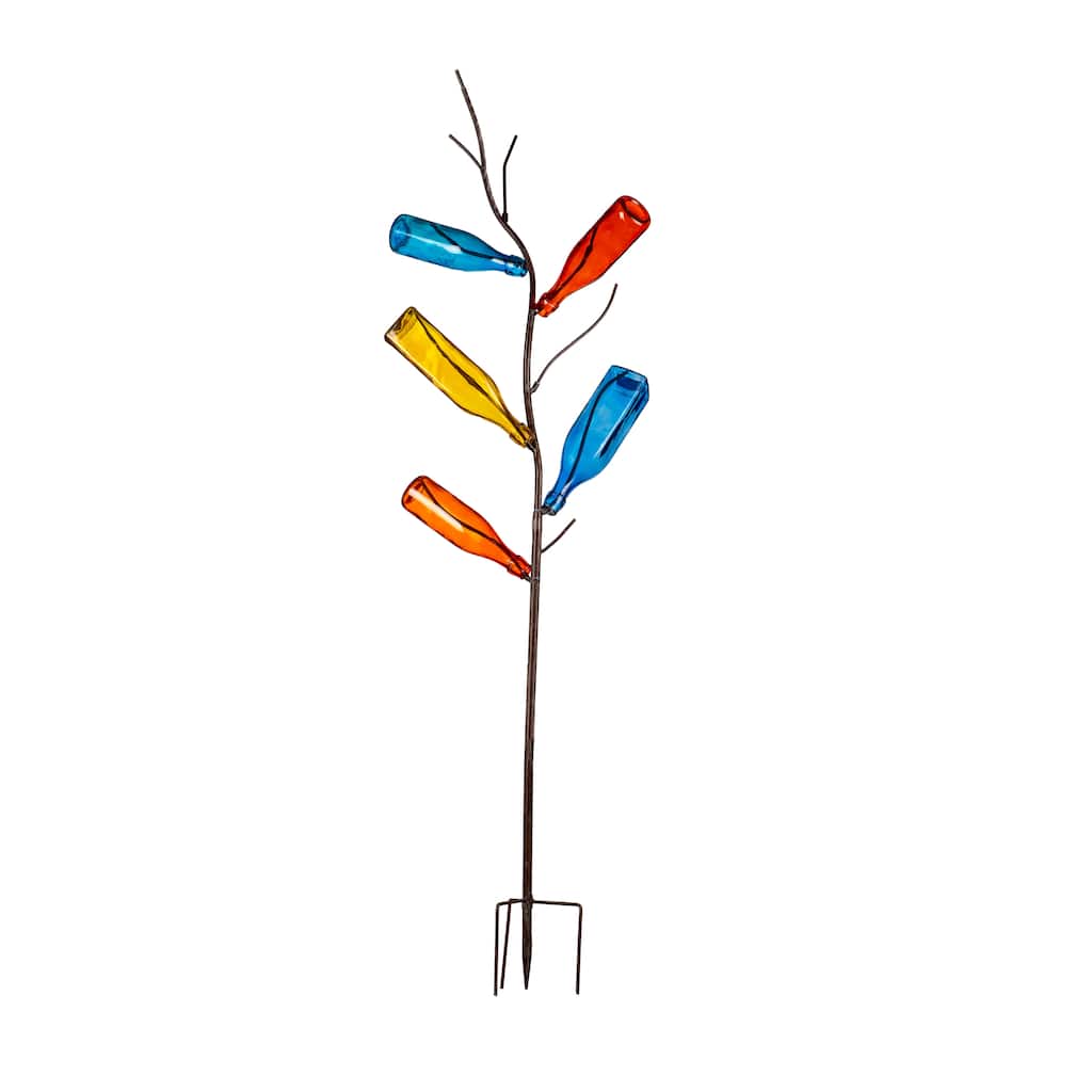 60" Metal Bottle Tree
