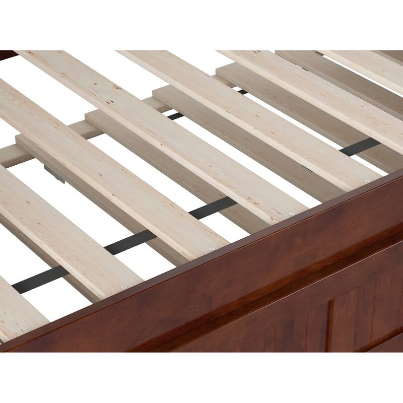 Nantucket Twin Wood Daybed with Twin Size Trundle