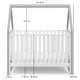 preview thumbnail 51 of 59, Storkcraft Orchard 5-in-1 Convertible Crib - Detachable Canopy, JPMA Certified, 1-Year Warranty