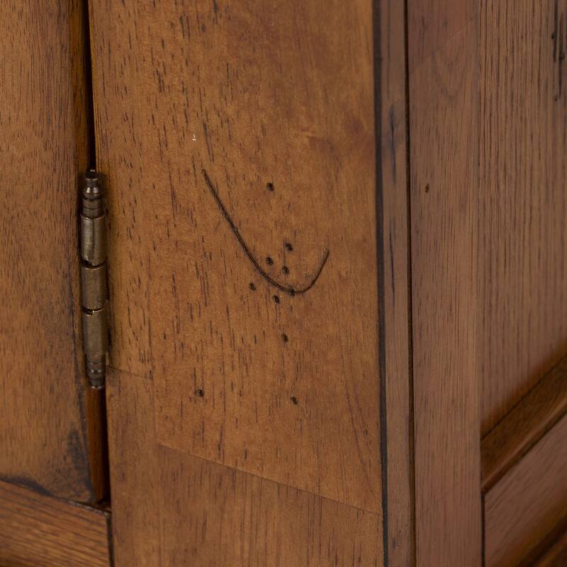 Treasures Rustic Oak 3-drawer Buffet