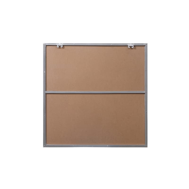 Indigo Home Metal Frame Square Mirror 30 inch