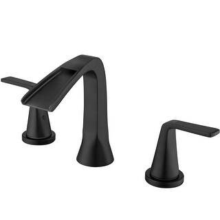Dual-handle Bathroom Fauce-Matte Black