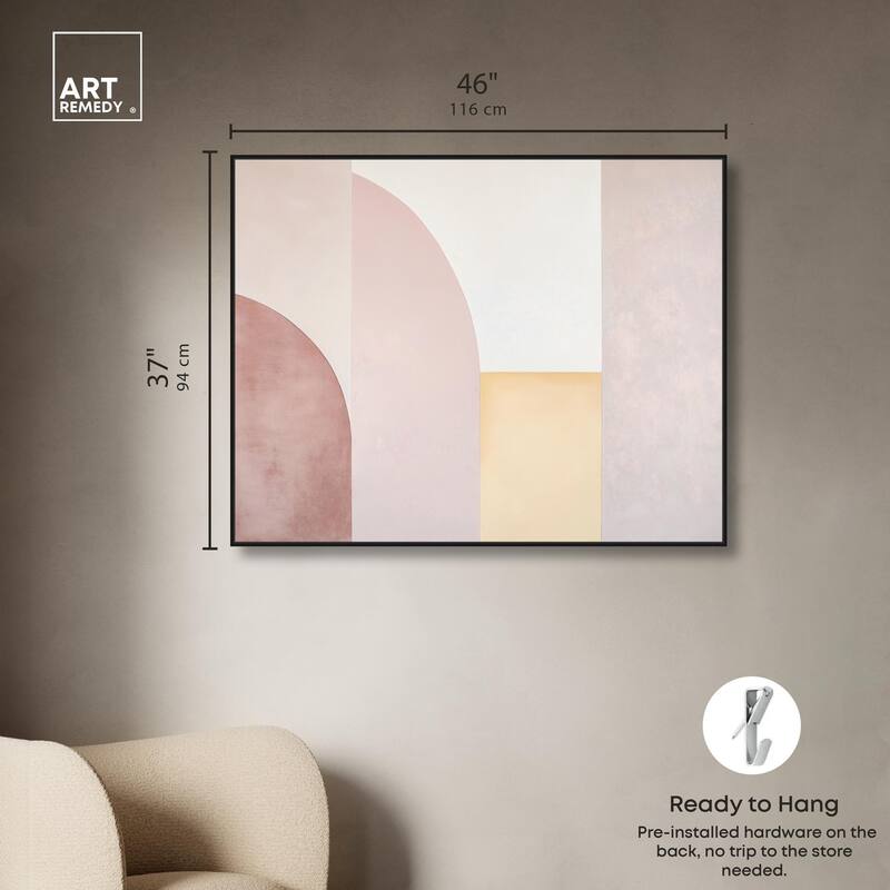 Gentle Color Strength II Canvas by Art Remedy