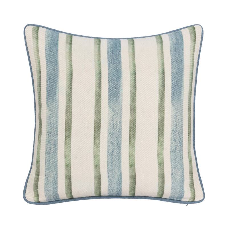 Villa by Classic Home Harbor Linen Twill Throw Pillow
