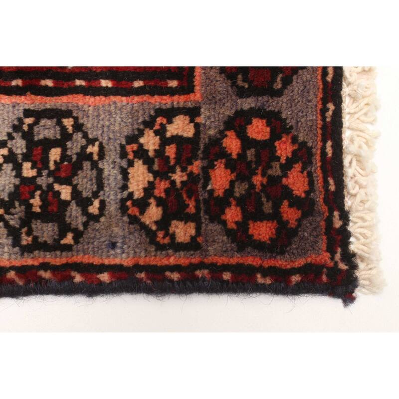 ECARPETGALLERY Hand-knotted Konya Anatolian Grey Wool Rug - 3'10 x 6'11