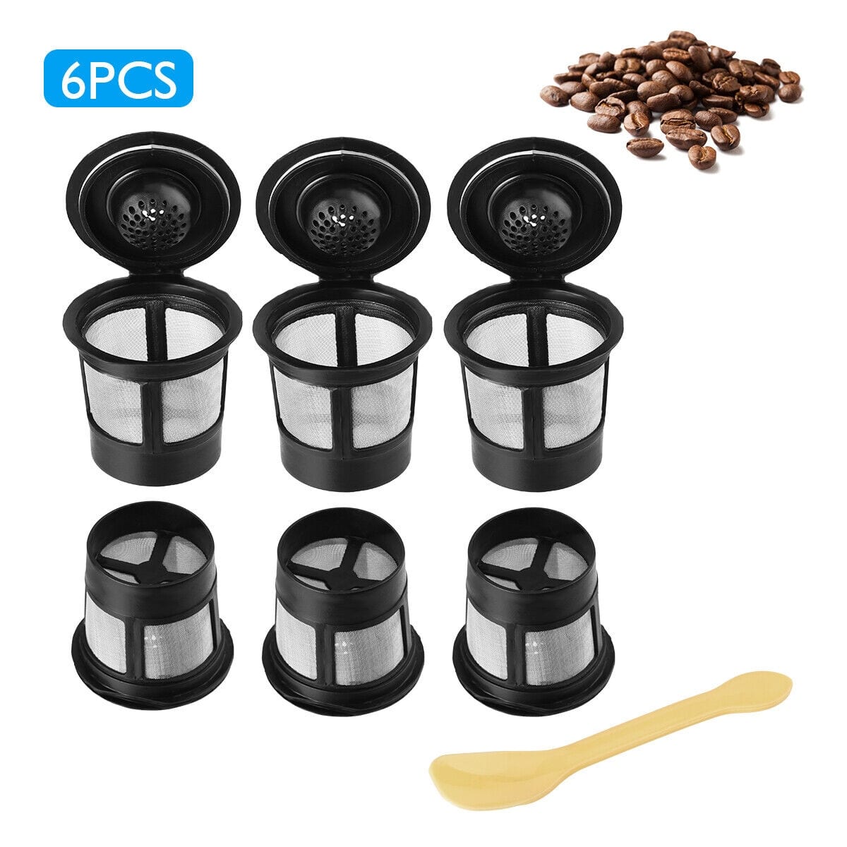 6-Pcs Reusable K-Cup Coffee Filters for Keurig - On Sale - Bed Bath ...
