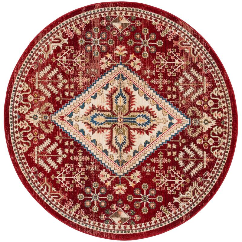 Nourison Revel Traditional Floral Medallion Area Rug