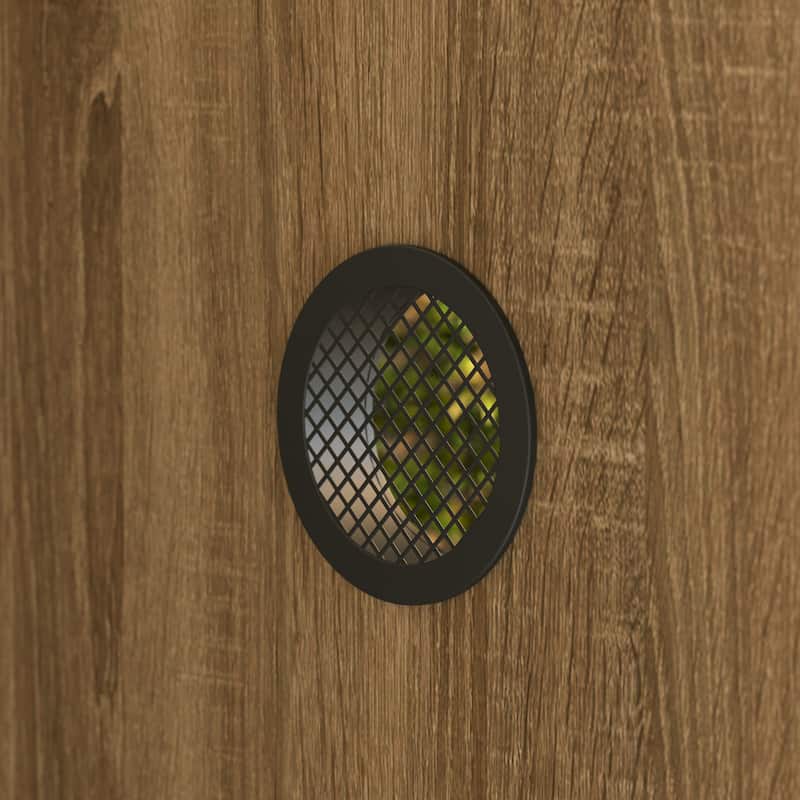 Reptile Cabinet Reptile Enclosure Cabinet with Tempered Glass Sliding Doors