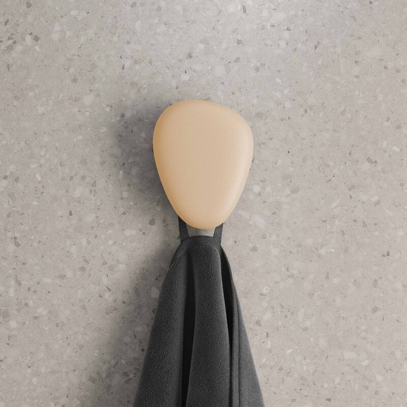 Plaisir Concrete Bathroom Robe Hook In Sand