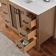 preview thumbnail 16 of 177, Altair Hadiya Bathroom Vanity with Composite Stone Countertop without Mirror