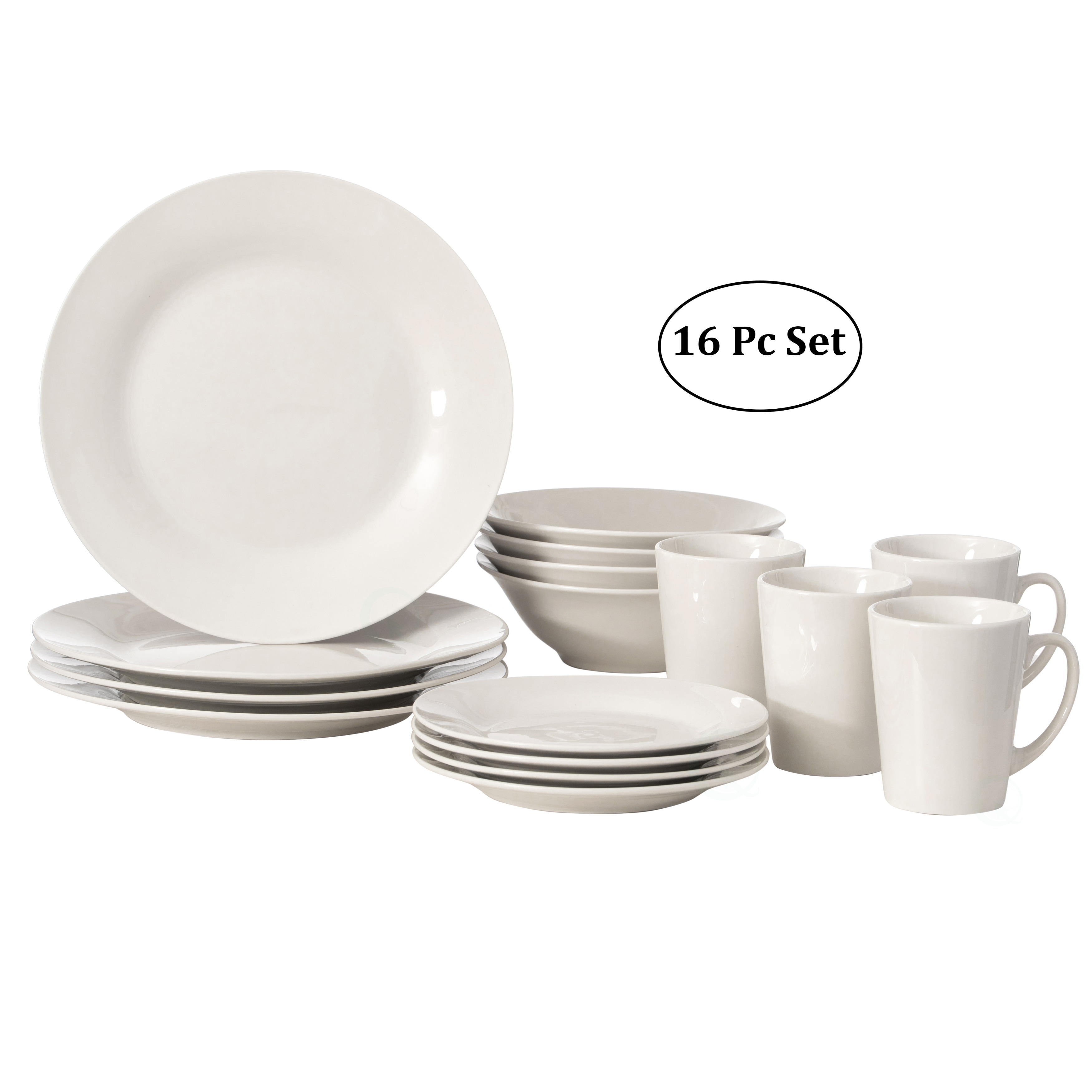 Dish set for 4 new arrivals