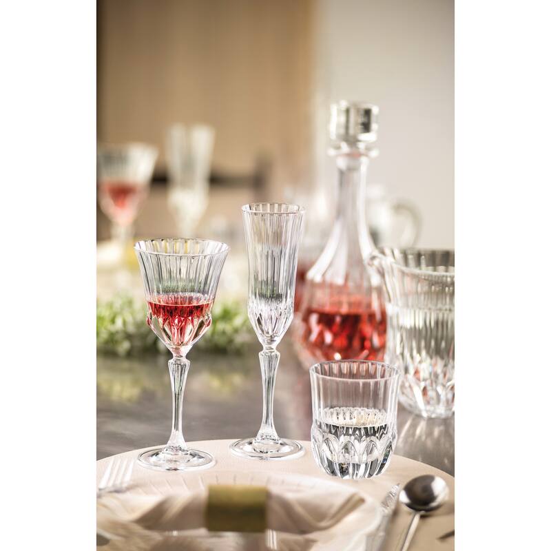 Tumbler Glass - Double Old Fashioned - Set of 6 - Glasses - 11.75 oz. - Made in Europe By Majestic Gifts Inc.