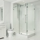 preview thumbnail 36 of 97, VIGO Winslow Frameless Sliding Shower Enclosure