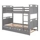 preview thumbnail 4 of 7, Rustic and Adorable House Shaped Full Size Bed Frame with Twin Trundle - Perfect for Kids' Bedroom