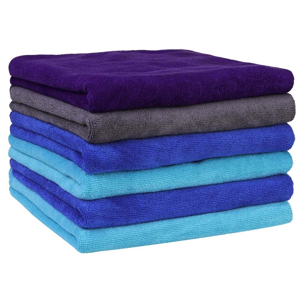 Absorbent Microfiber Cleaning Towels, Quick Drying Towels, Great for Washing Dishes