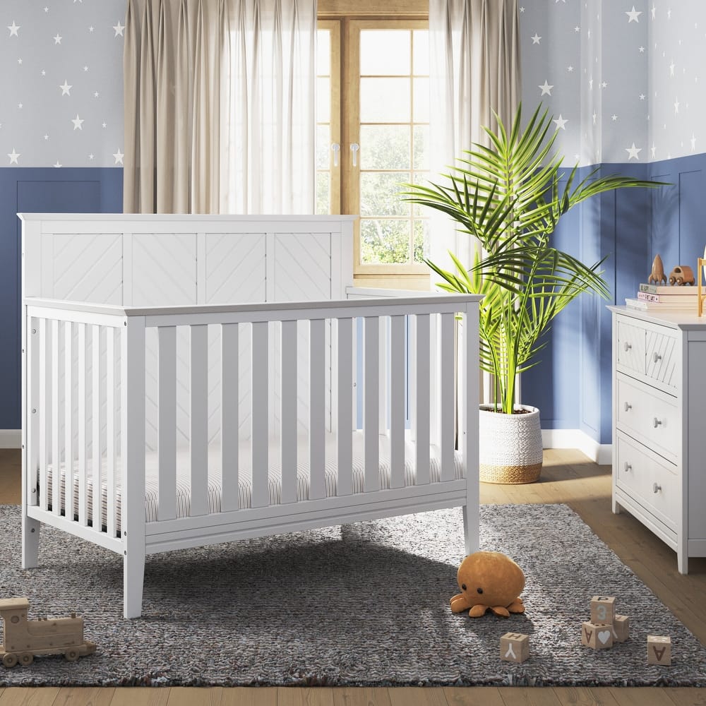 Child Craft Atwood 4-in-1 Convertible Baby Crib - N/A