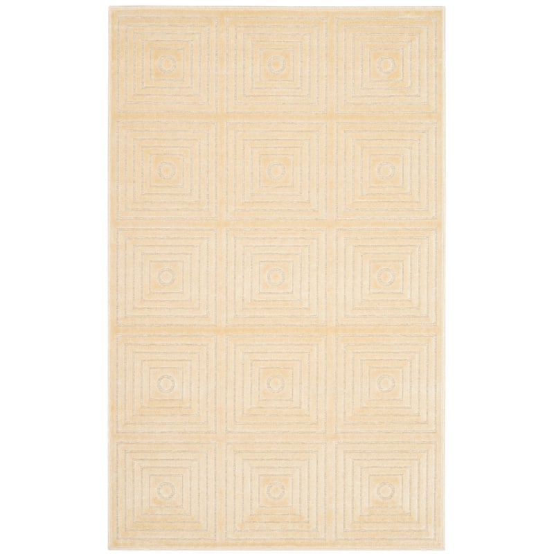 SAFAVIEH Paradise Umran Modern Viscose Rug - 2'7" x 4' - Beige - Rectangle