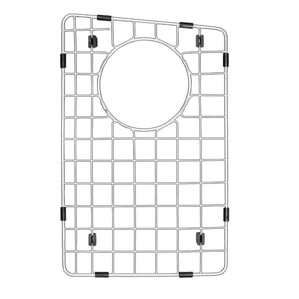 slide 2 of 3, Karran Stainless Steel Bottom Grid 9-1/2" x 15" fits QT-711 and QU-711
