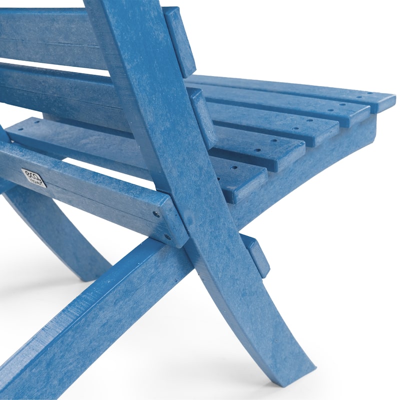 Versailles Fully Assembed All-Weather HDPE Outdoor Folding Patio Chair