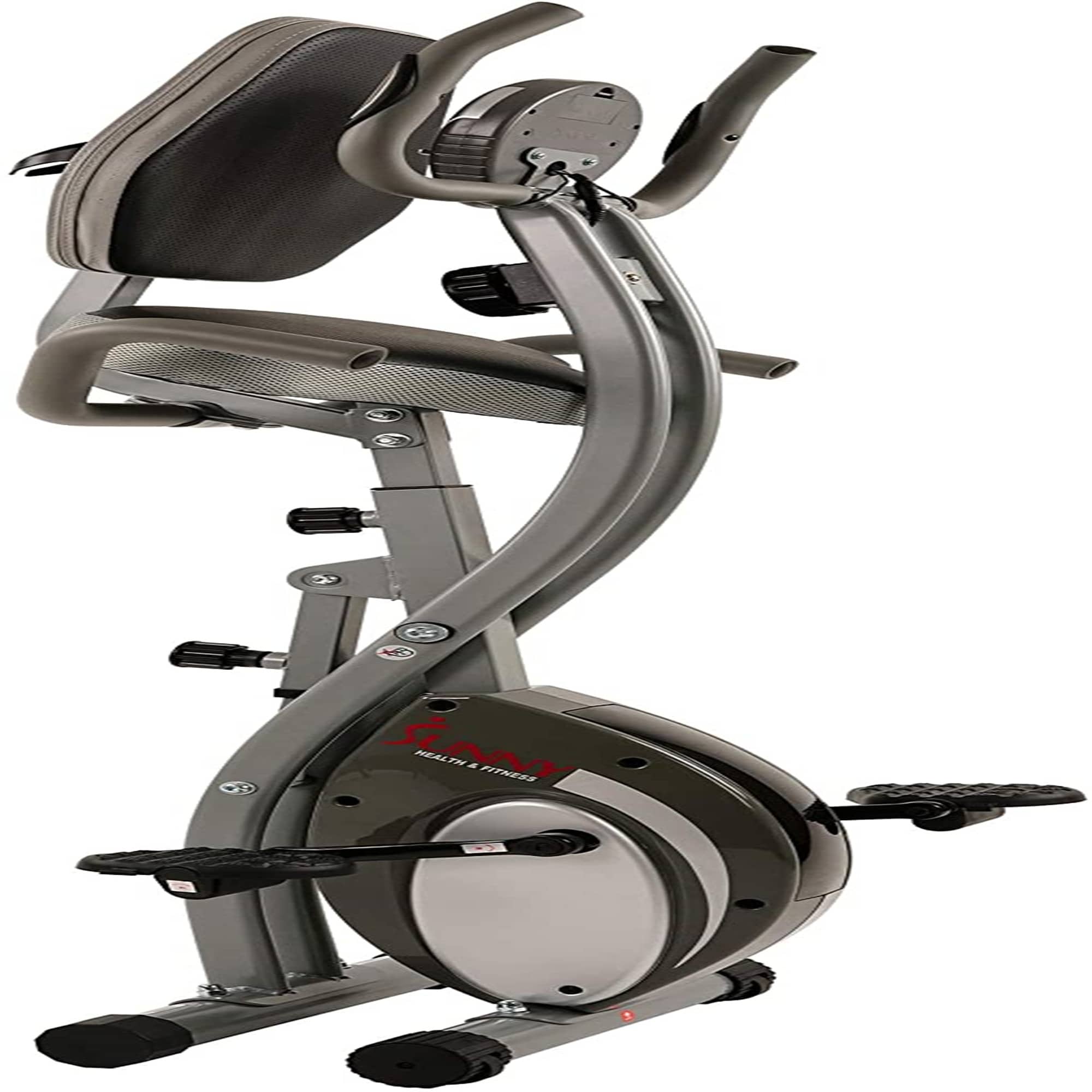 Sunny health & fitness comfort xl ultra cushioned seat folding exercise bike online