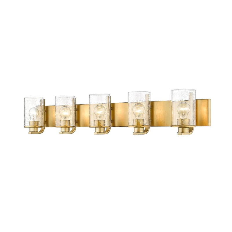 Bellevue ZBF28834 Michell 5 Light 42" Wide Vanity Light - Olde Brass