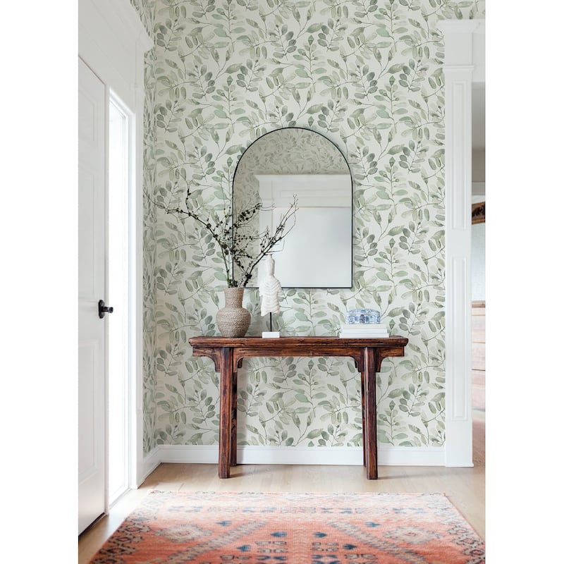 Chesapeake Pinnate Green Leaves Wallpaper