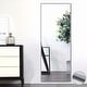 preview thumbnail 22 of 167, Dovelina Modern Full Length Floor Mirror - Freestanding Vanity Mirror for Bathroom or Living Space
