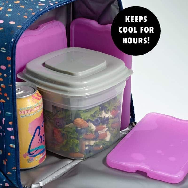 Cool Coolers 239FFPPL Purple Xl Slim Ice 4 Pack