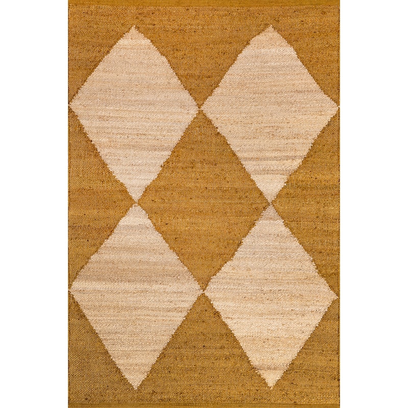 Nuloom Pandora Diamond Jute Area Rug