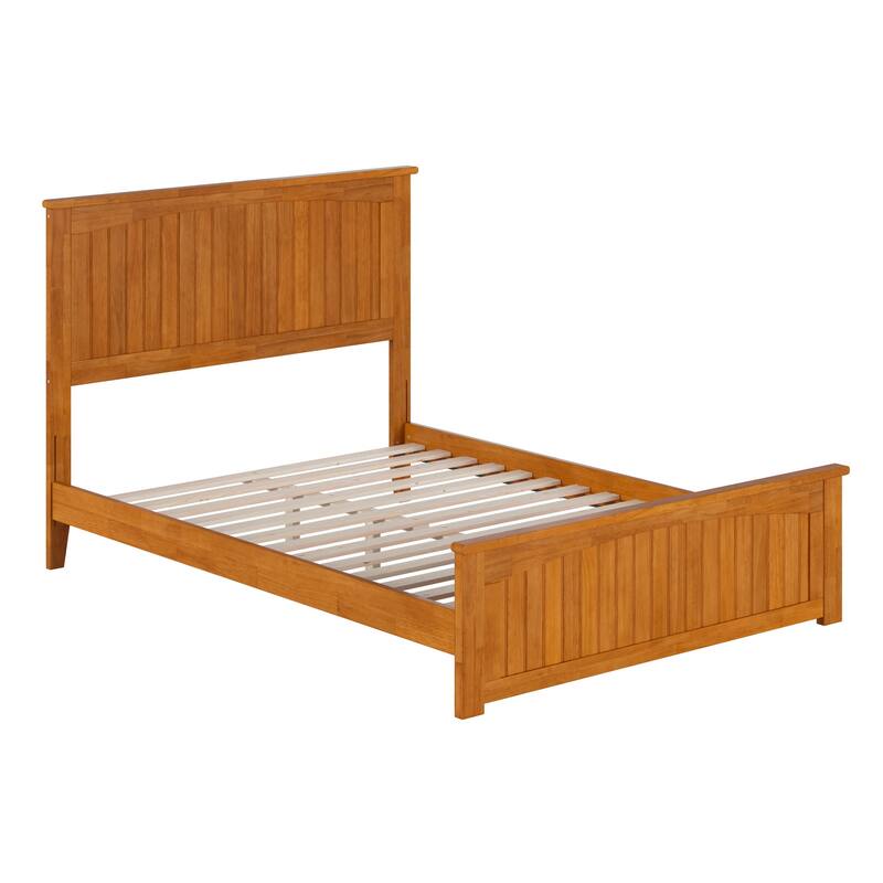 Nantucket Low Profile Platform Bed with Matching Footboard