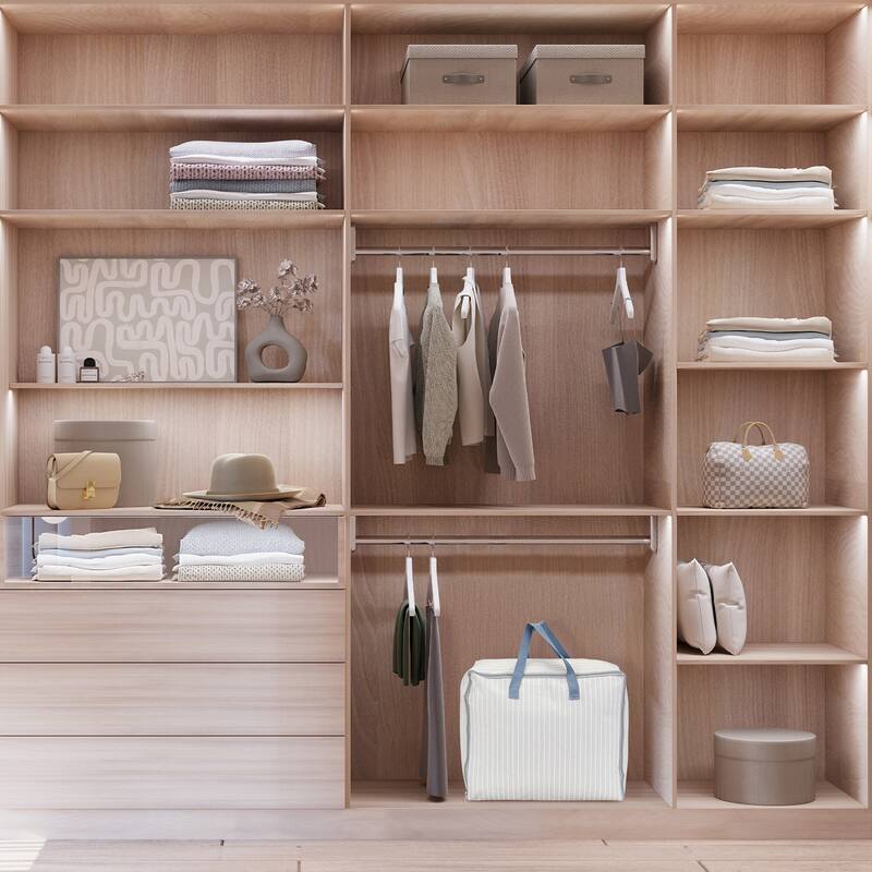 1 Pack Clothes Storage, Moving Bags for Organizing Bedroom, Clothing, Comforter, Closet Organizers and Storage with Handles
