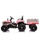 preview thumbnail 34 of 118, Luxury Electric Ride-On Tractor Toy for Children with Remote Control, Trailer, and LED Lights - 3-6 Years