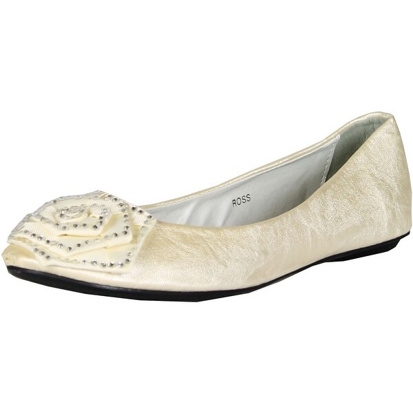 Shop Gcny Good Choice Womens Ross Flats Shoes White 41