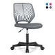 preview thumbnail 27 of 41, Height-adjustable Ergonomic Kids Desk Chair with Universal Casters-Blue