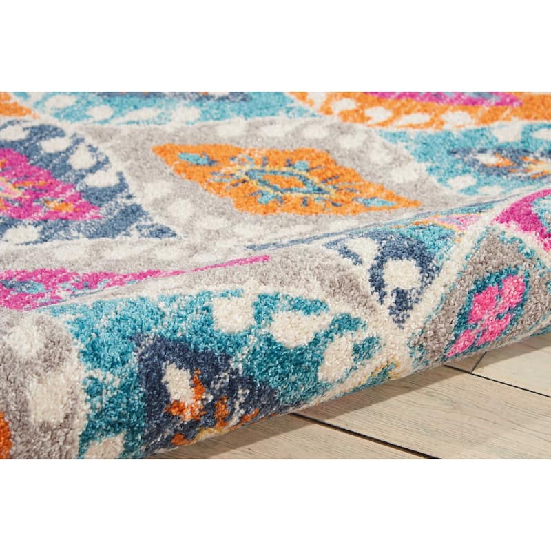 Nourison Passion Boho Geometric Tribal Area Rug
