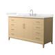 Option White Oak / Giotto Quartz Top / Brushed Nickel