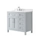 preview thumbnail 15 of 13, OVE Decors Tahoe 36 Dove Grey Vanity