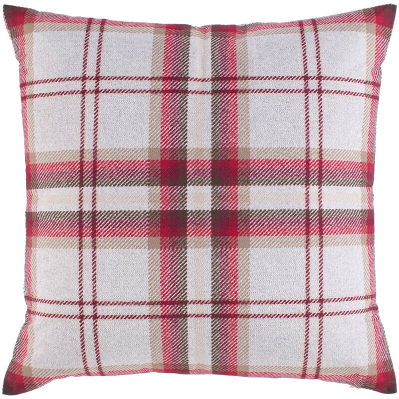 Artistic Weavers Kip Classic Plaid Knit 18-inch Throw Pillow