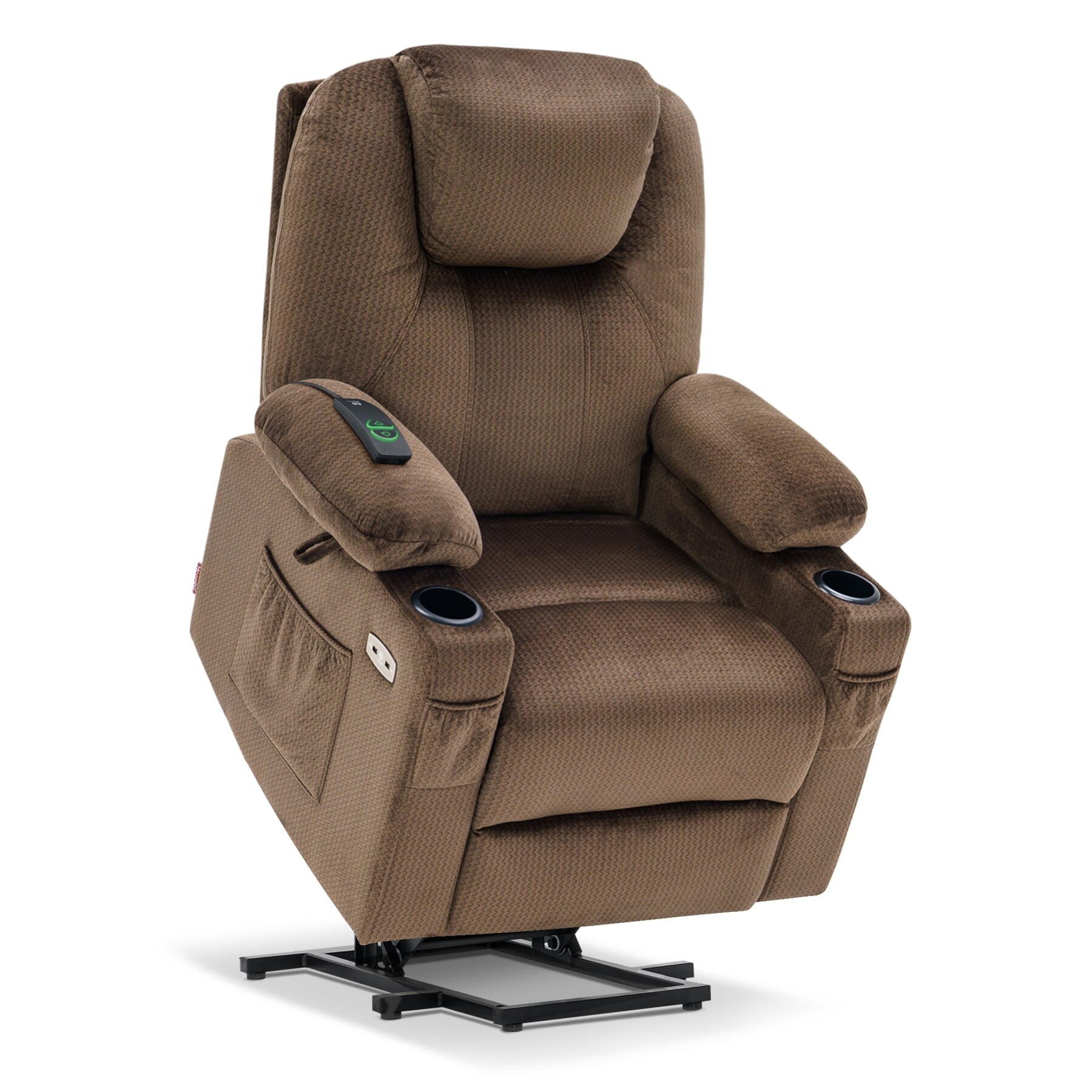 Large Power Lift Recliner Chair Sofa with Massage Heat for Big and