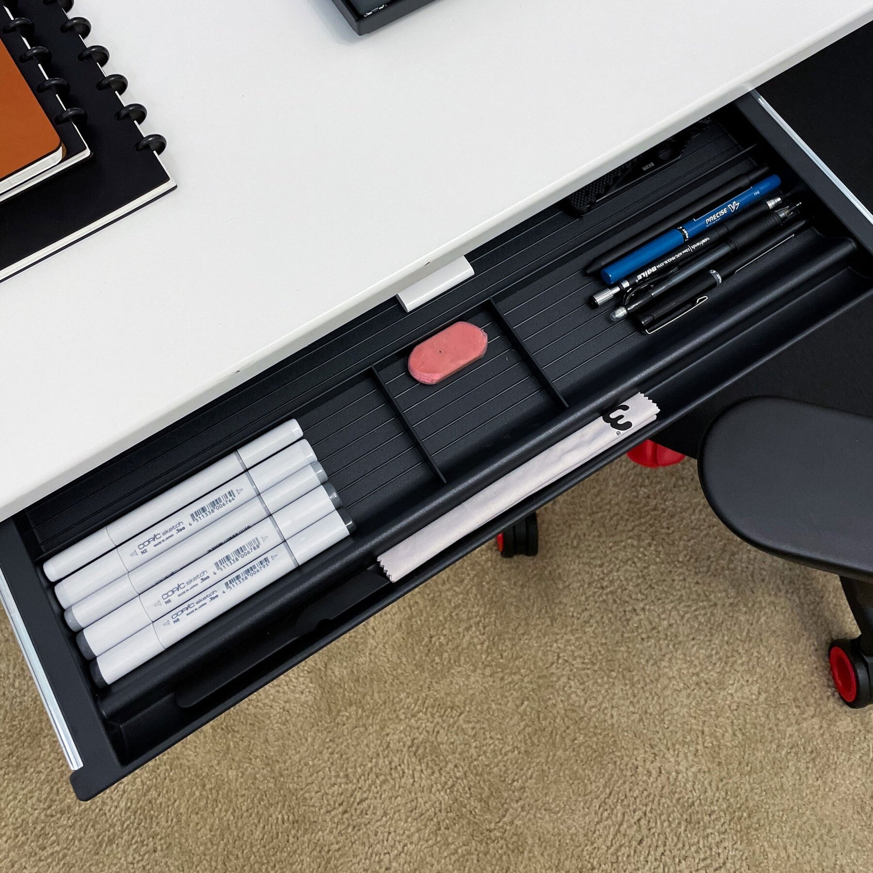 Mount-it! Under Desk Slide Out Pencil Drawer, Slide Out Under Desk Tray For  Storage Of Pen, Pencil And Other Office Essentials : Target