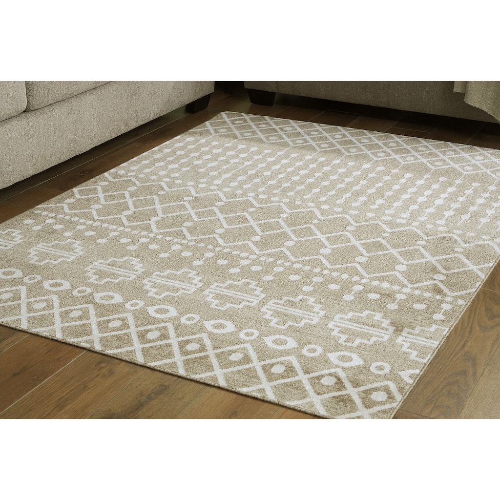 Signature Design by Ashley Bunchly Tan/Brown/Cream Rug